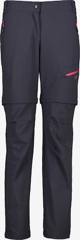 CMP Outdoor Pants in Black: front