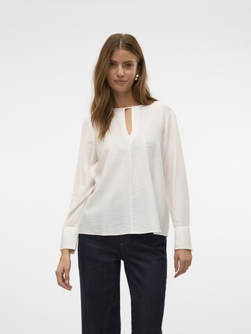 VERO MODA Blouse in Wit: voorkant