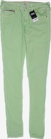 Tommy Jeans Pants in L in Green: front