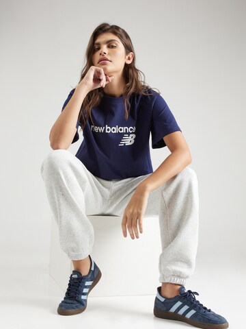 mėlyna new balance Marškinėliai