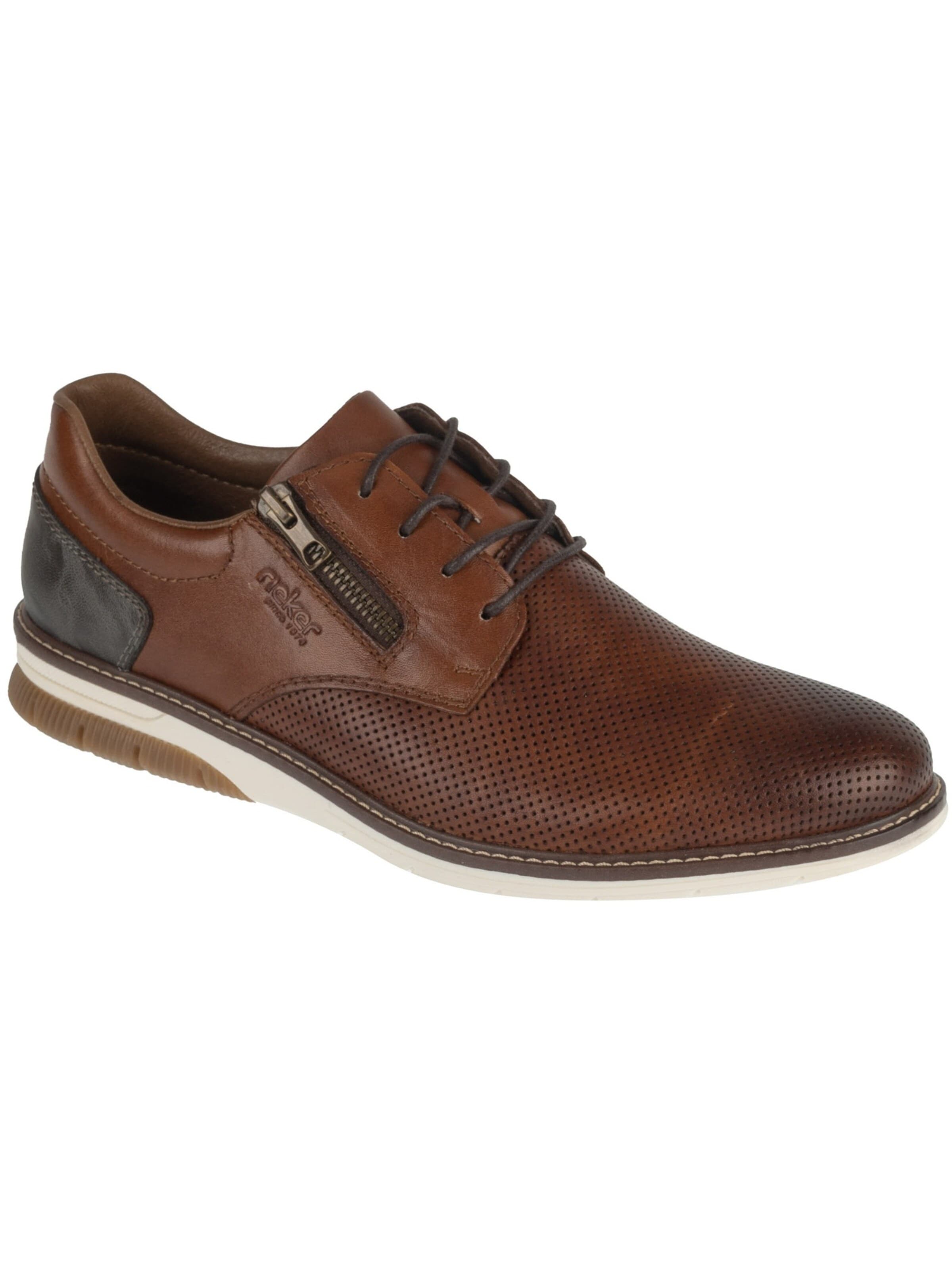Rieker Slip-ons 'Rieker Shoes 14412' in Brown: front