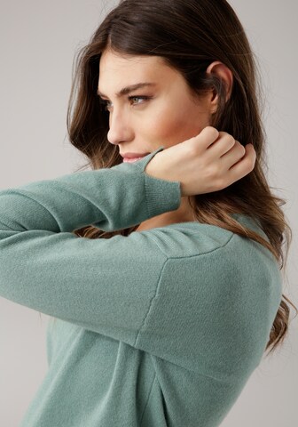 LAURA SCOTT Pullover in Grün