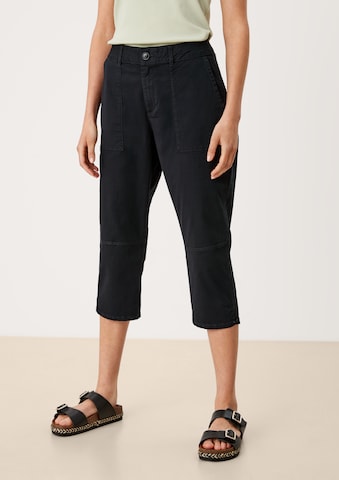 s.Oliver Regular Trousers in Blue: front