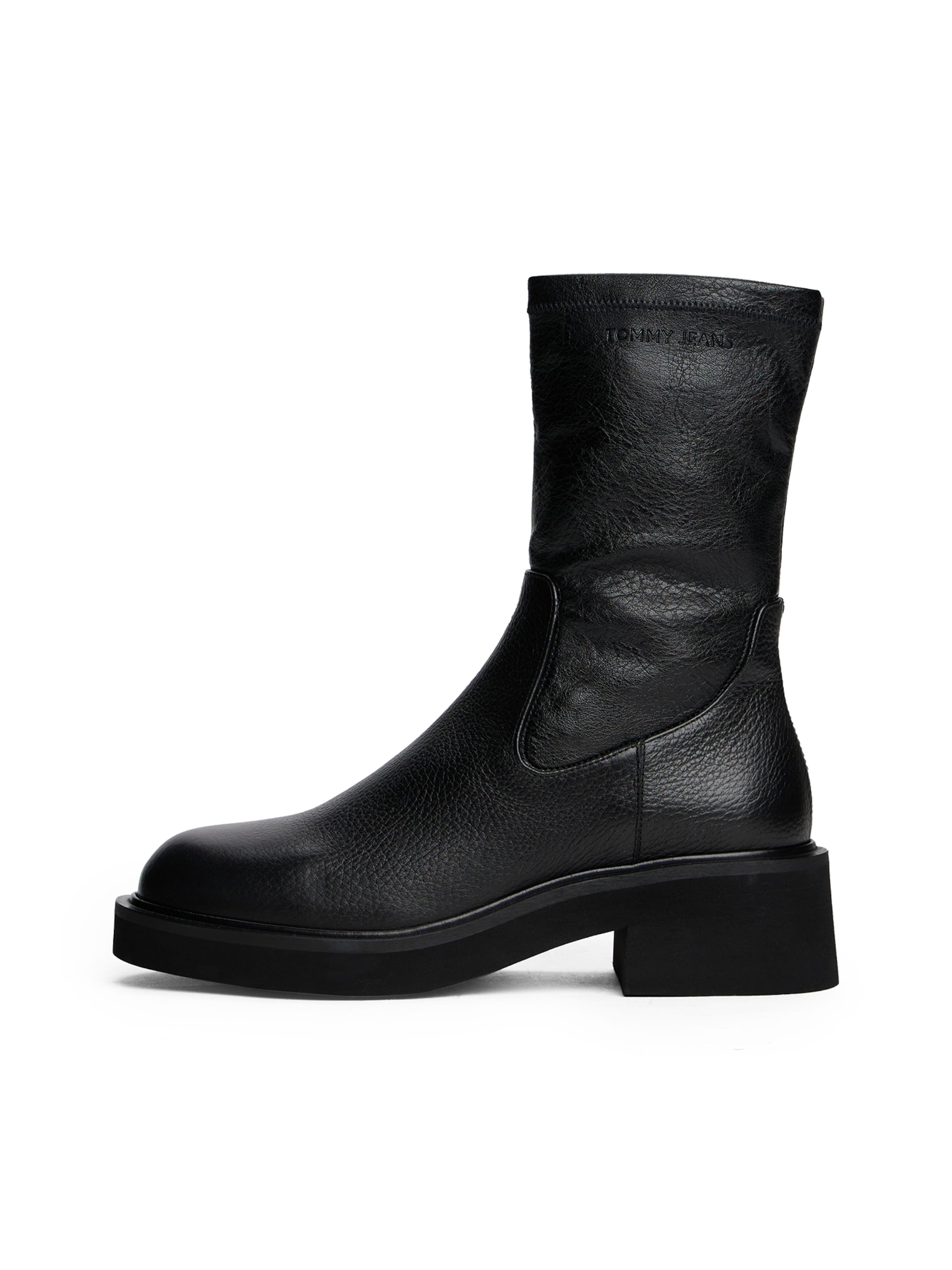 Tommy Jeans Ботинки в Черный: спереди