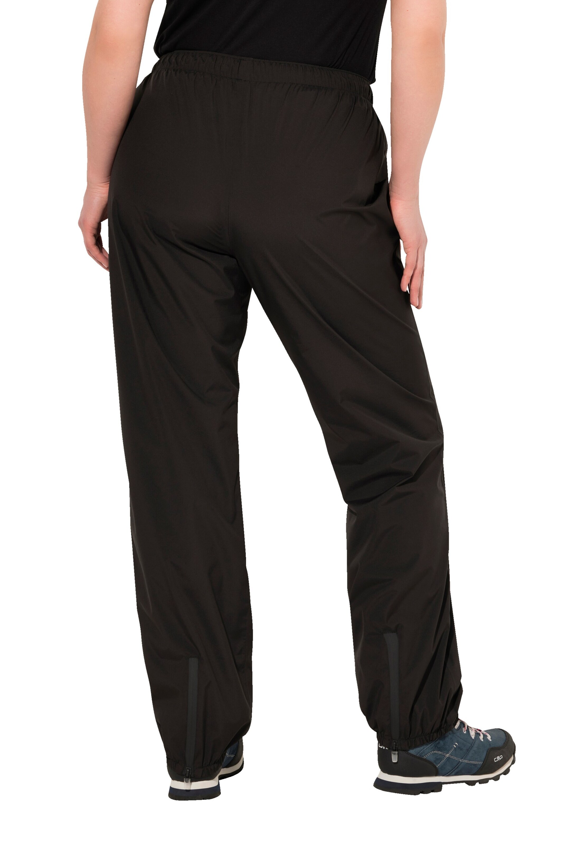 Ulla Popken Regular Weatherproof pants in Black
