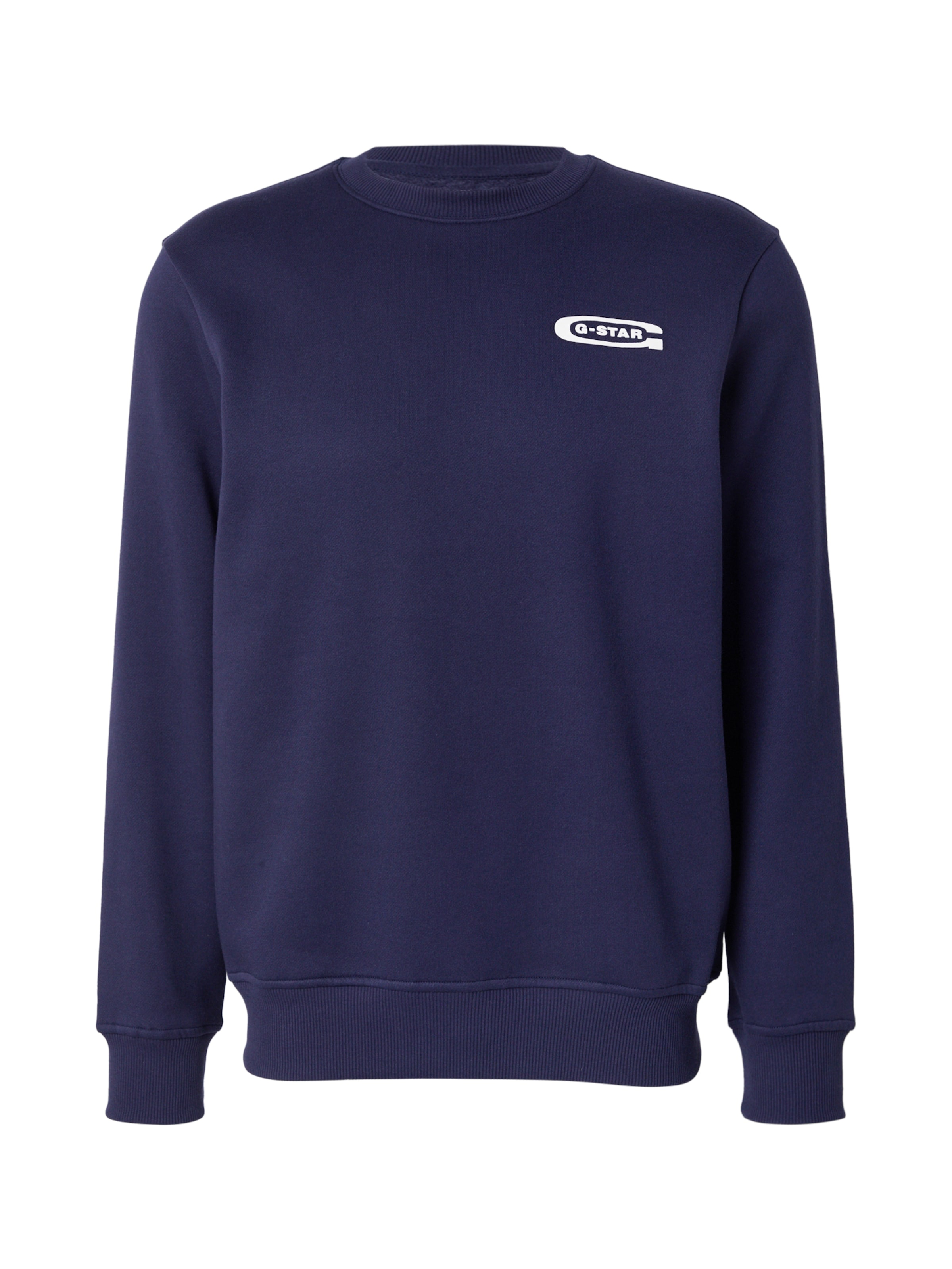 G-STAR Свитшот 'Old skool' в Синий: спереди