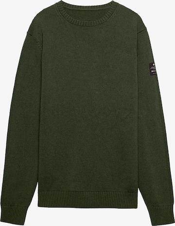 ECOALF Sweater 'Tail' in Green: front