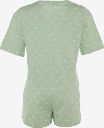 Trendyol Kort pyjamas i grön