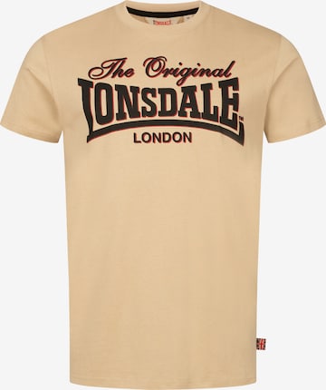 LONSDALE Paita 'Cotha' värissä beige: etupuoli