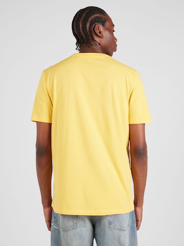 HUGO Red T-Shirt 'Dero' in Gelb