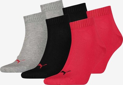 PUMA Sokker i grå / rød / sort, Produktvisning
