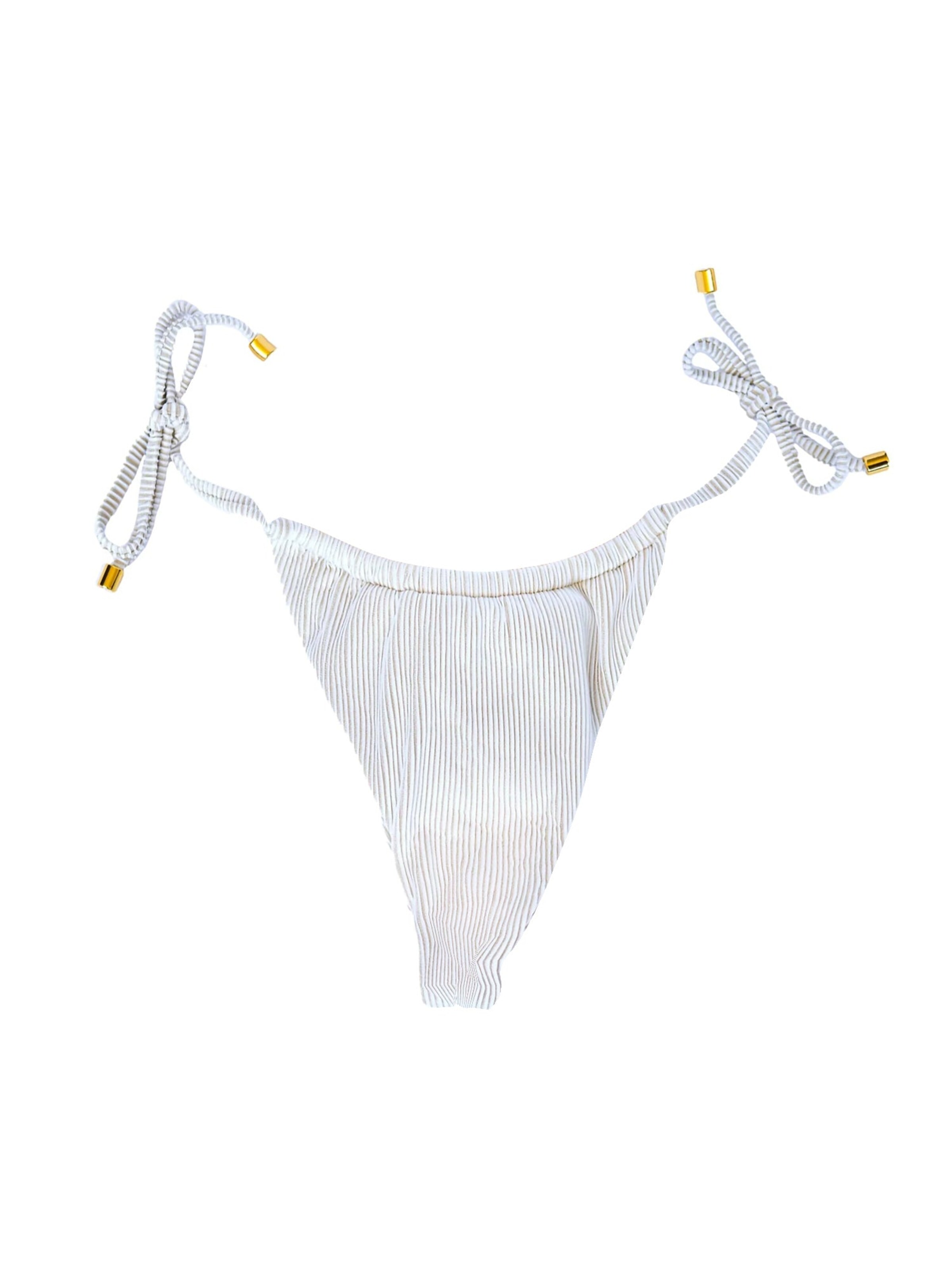 Bas de bikini 'LUCIA' La Michaux en blanc : devant