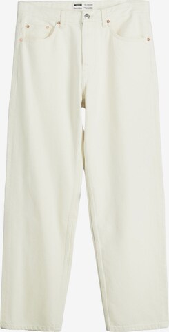 Bershka Jeans in Beige: front