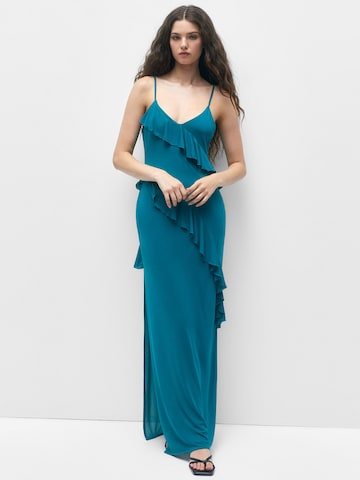Pull&BearVečernja haljina - plava boja: prednji dio