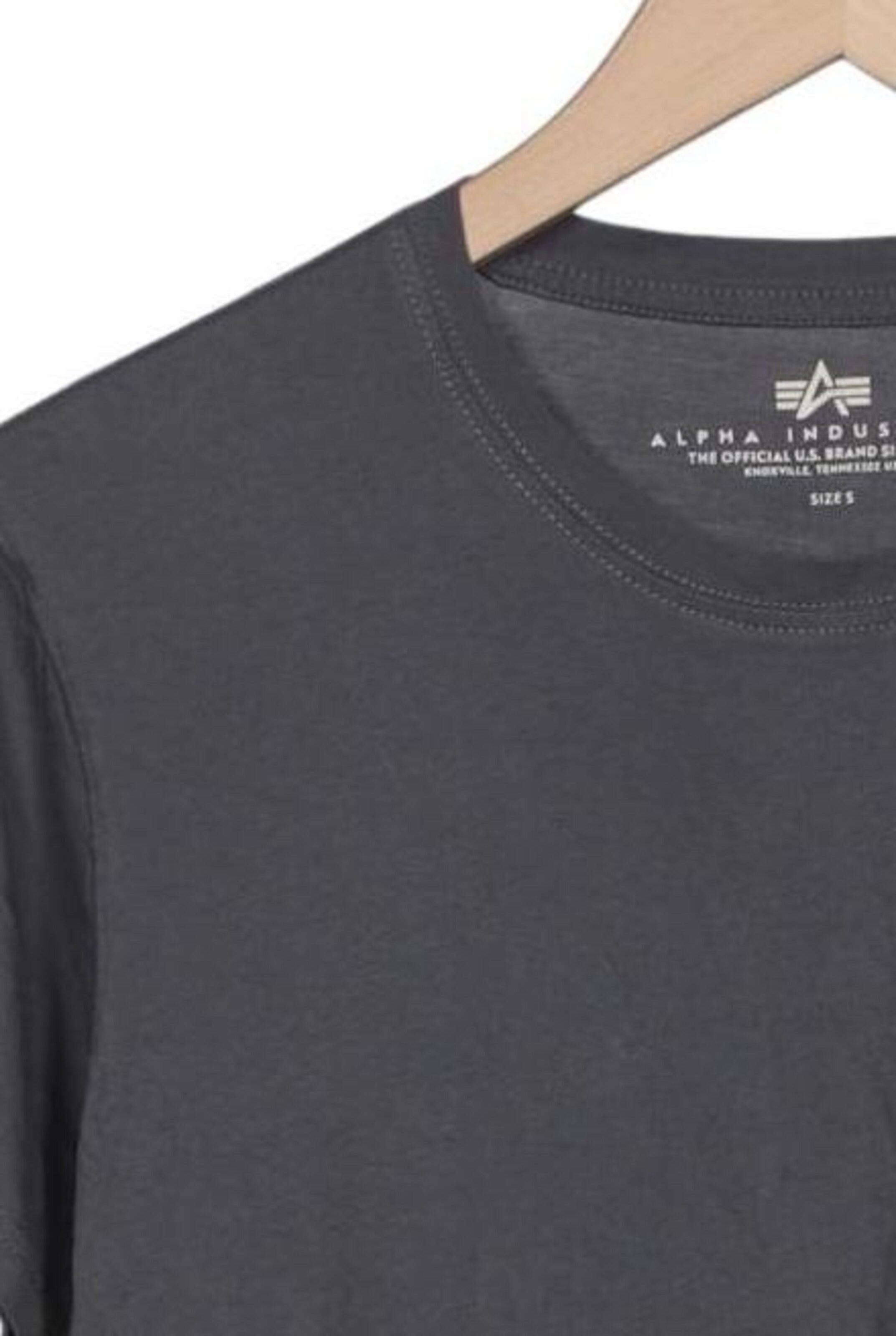 ALPHA INDUSTRIES Shirt in S in Grey