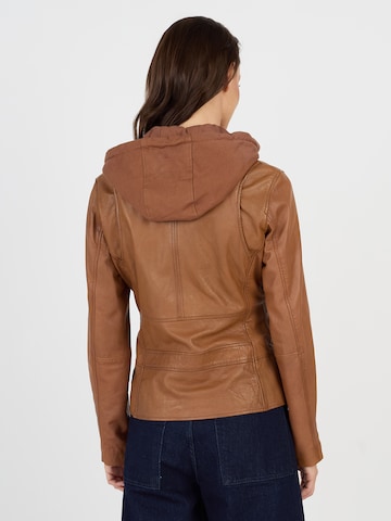 JCC Lederjacke in Braun