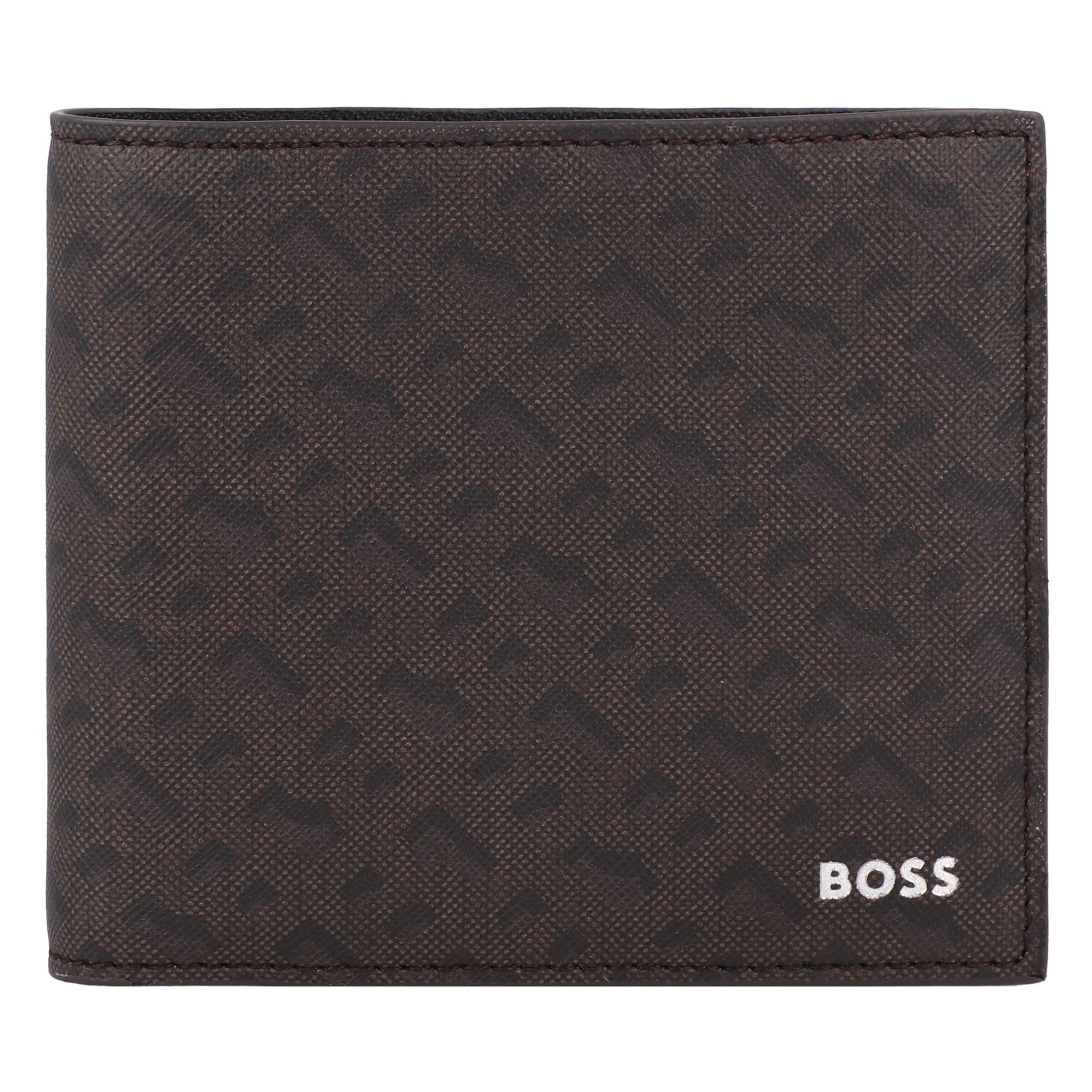 BOSS Wallet 'Zair' in Brown: front