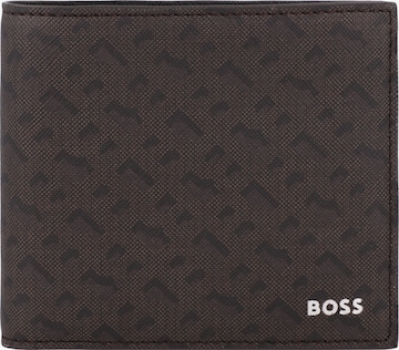Porte-monnaies 'Zair' BOSS en marron : devant