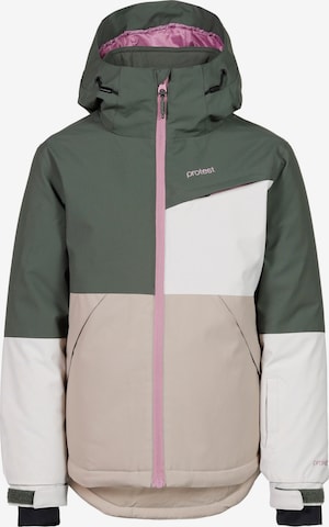 PROTEST Sportjacke 'Pippa' in Grün: Vorderseite