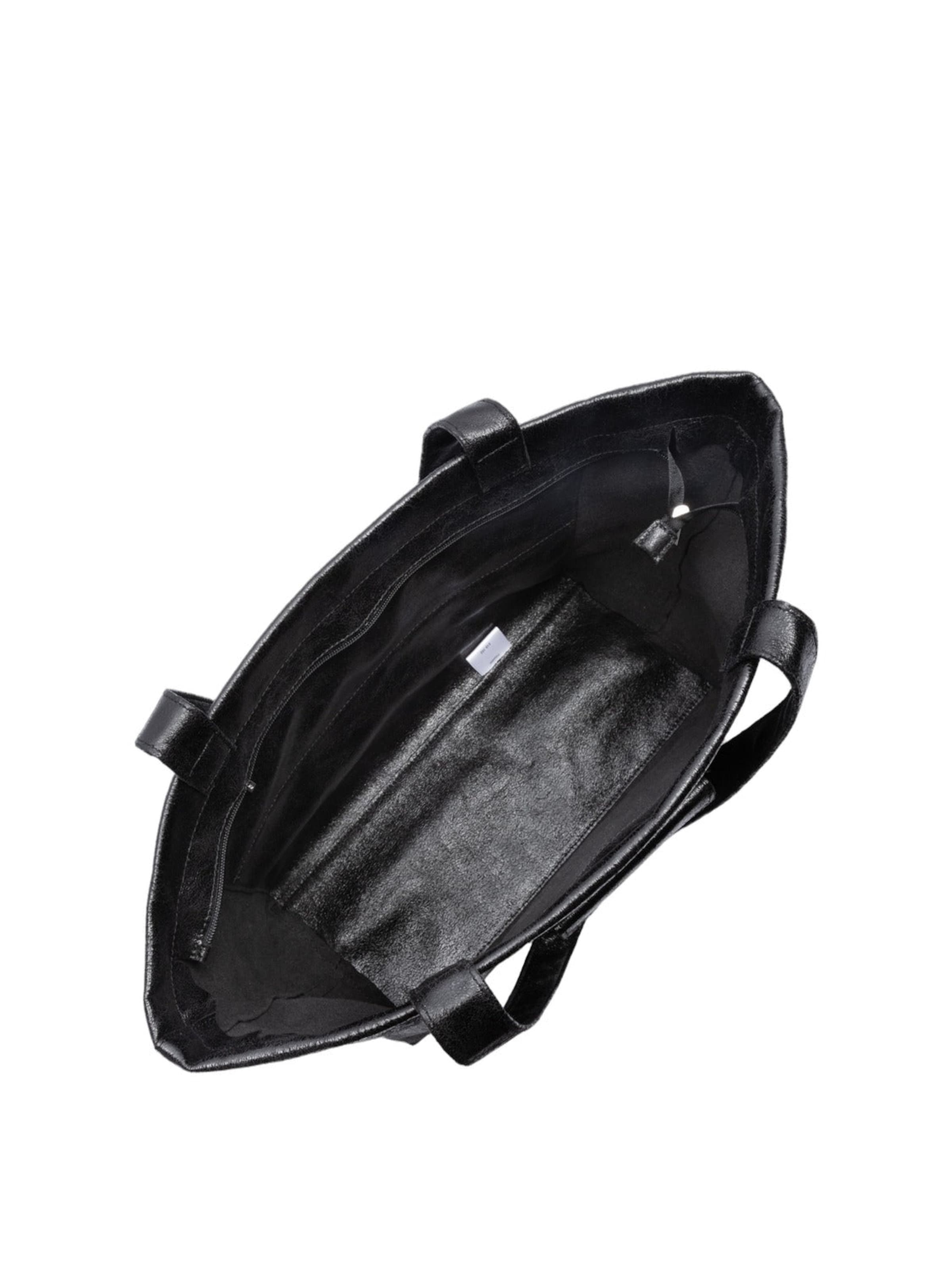 LANCASTER Paris Shopper 'Zippé Rétro KBA' in Zwart