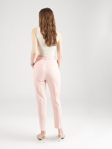Lindex Regular Pleat-Front Pants 'Haley' in Pink