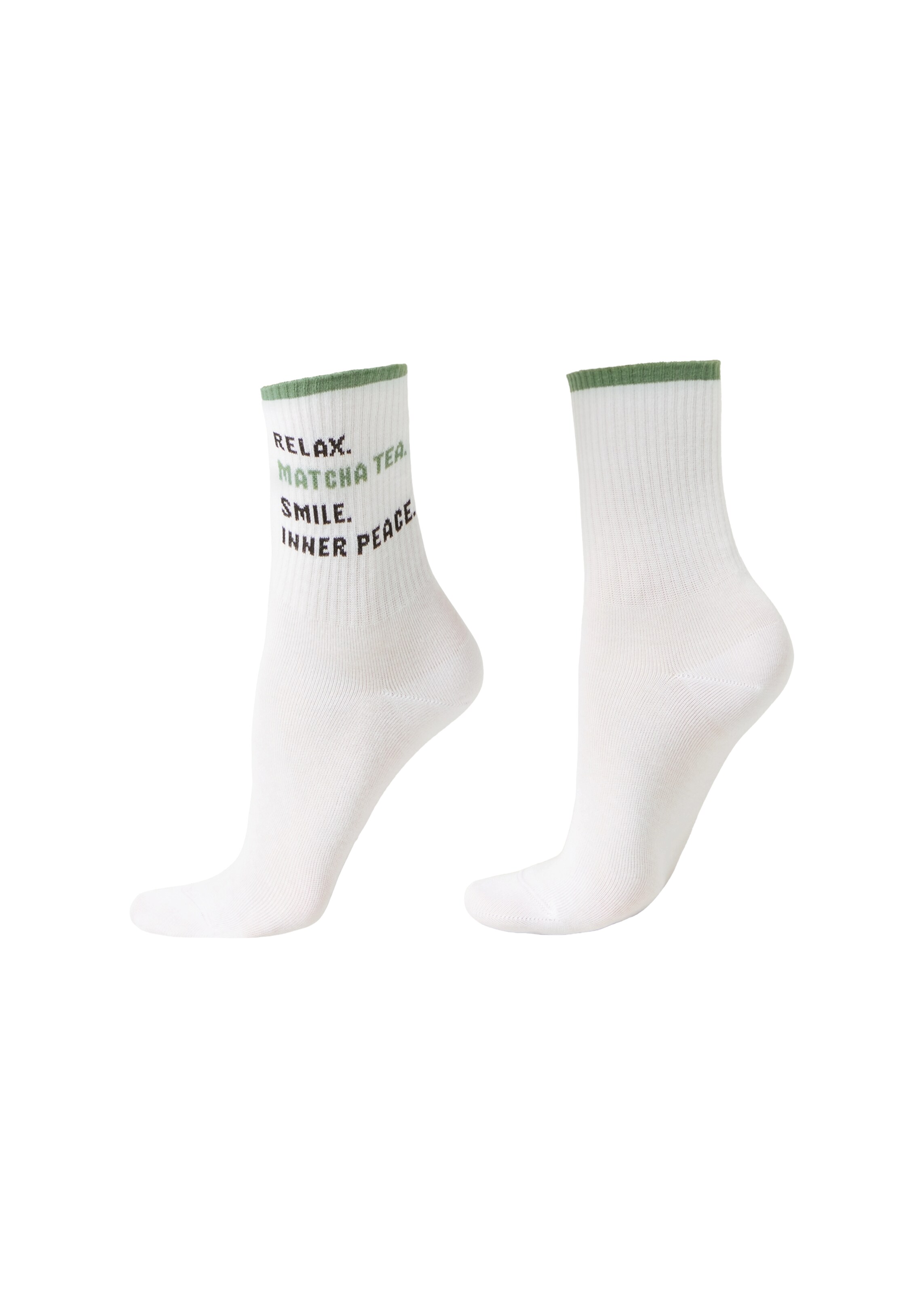 CALZEDONIA Socks 'Wellness' in White: front