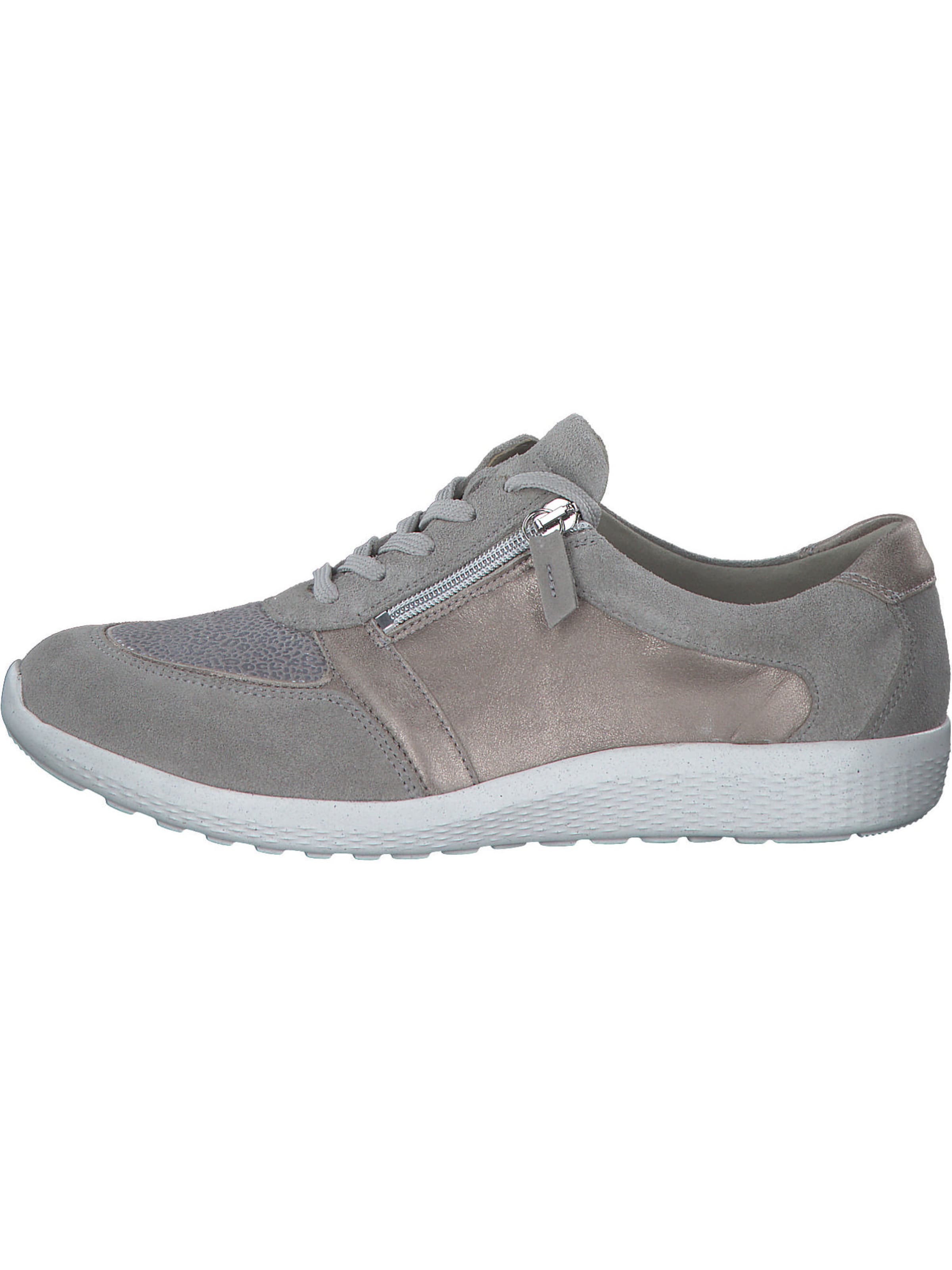 WALDLÄUFER Schnürschuh 'Kalea' in Grau: Vorderseite
