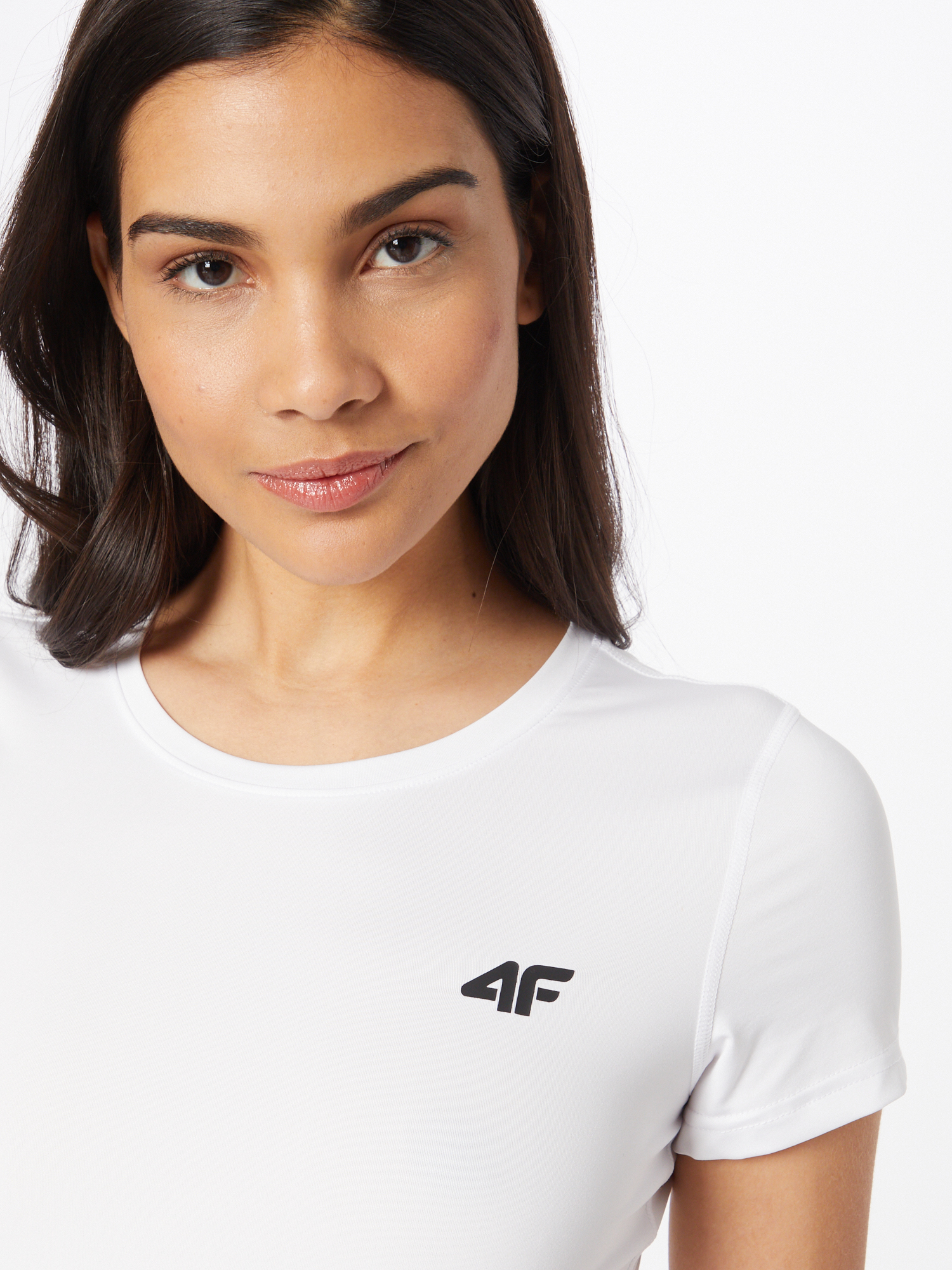 4F Sportshirt in Weiß 
