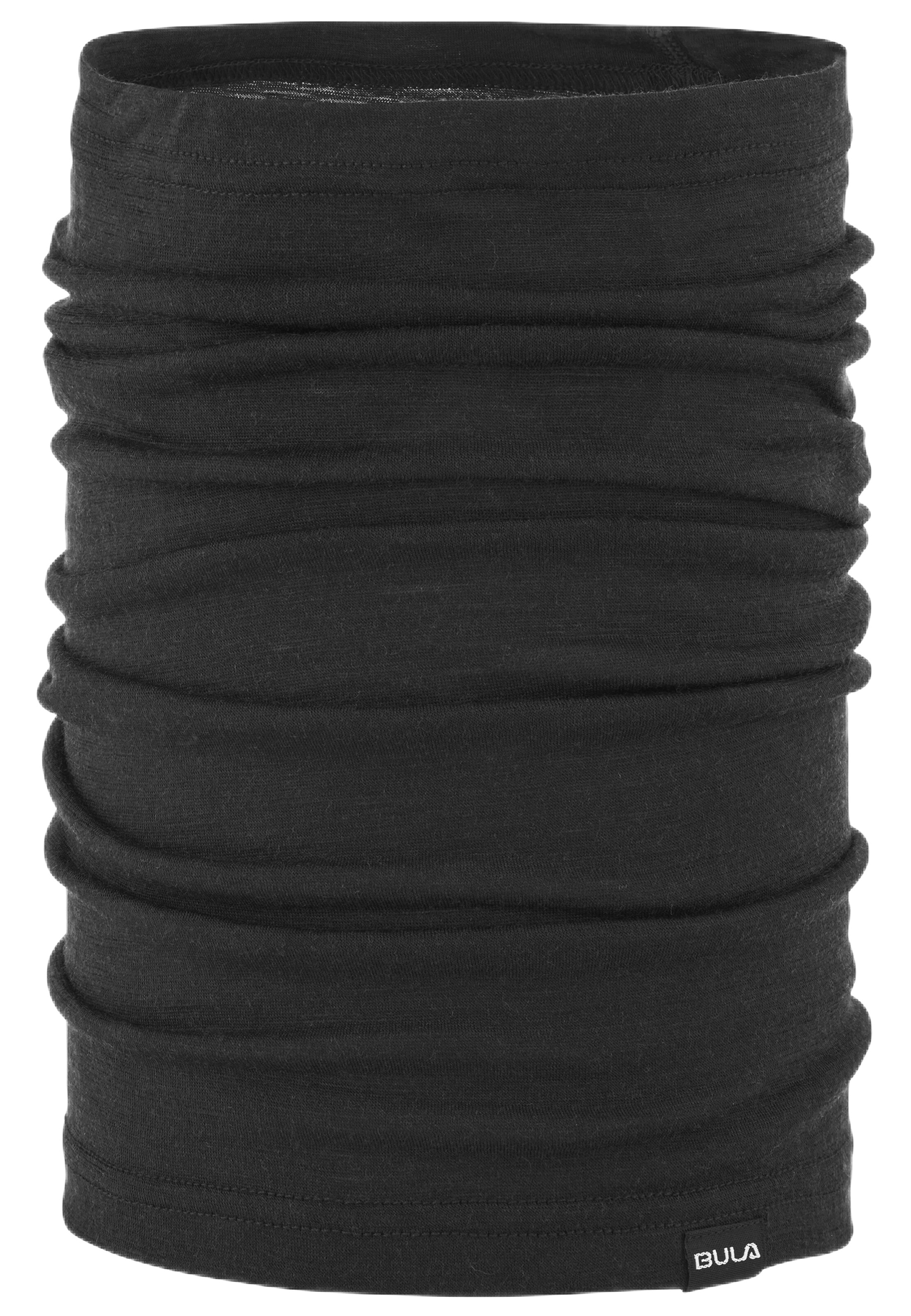 BULA Tube Scarf in Black: front