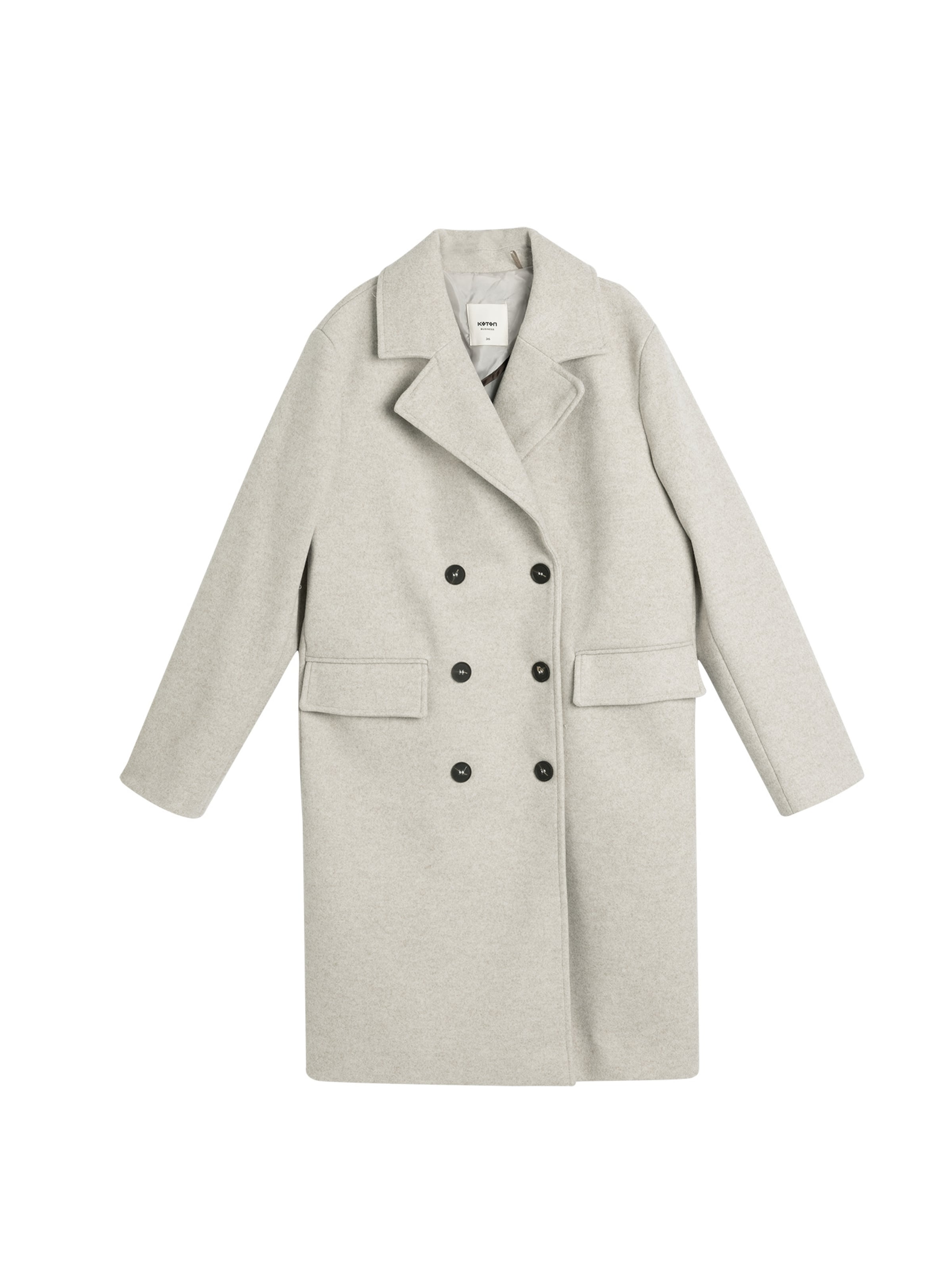 Koton Tussenmantel in de kleur Lichtbeige, Productweergave