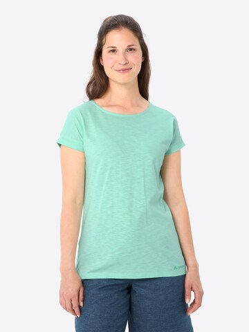 VAUDE Functioneel shirt 'Moja ' in Blauw: voorkant