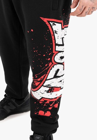 Tapout Tapered Παντελόνι φόρμας σε μαύρο