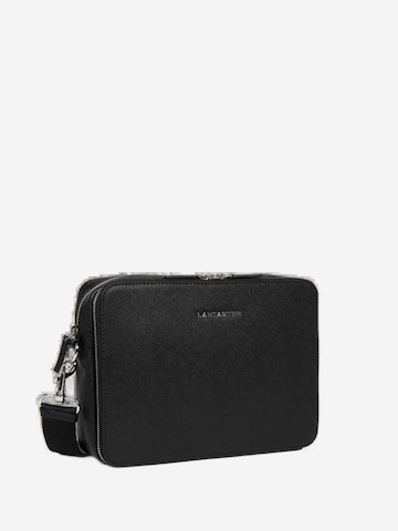 LANCASTER Paris - Bolso de hombro 'Homme Cuir Delphino Lucas' en negro