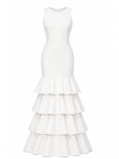 Elena Athanasiadou Cocktail Dress 'LOUISE' in 36 in White, Item view
