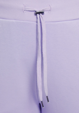 TAMARIS Tapered Pants in Purple