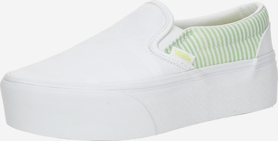 VANS Slip On tenisice u zelena / bijela, Pregled proizvoda