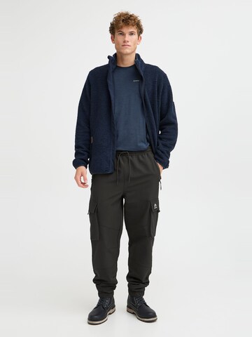 Tapered Pantaloni cargo 'Toni' di North Bend in nero