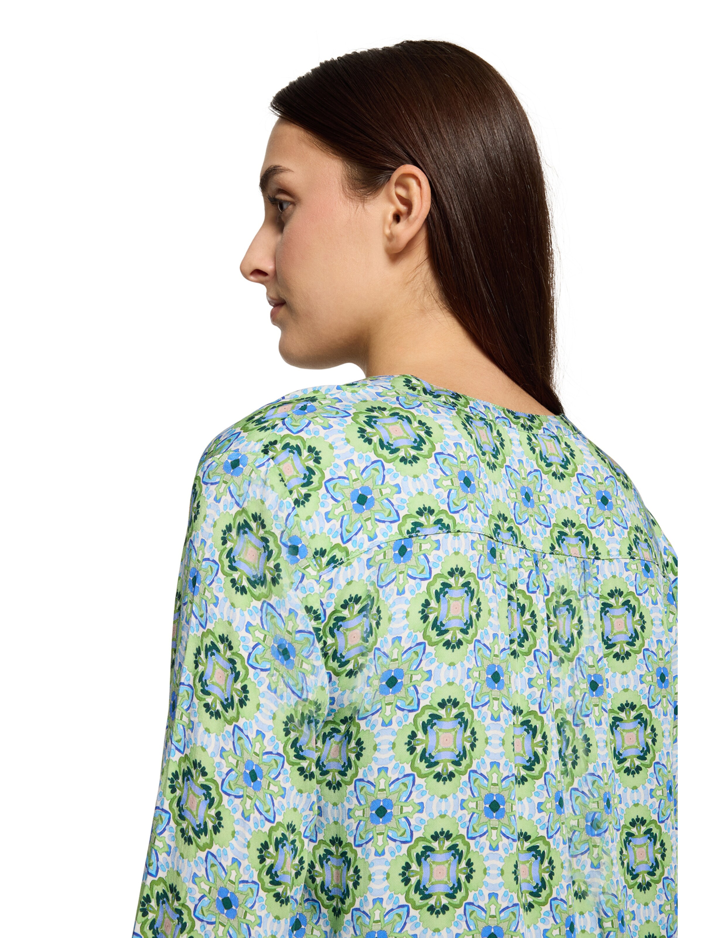 Cartoon Blouse in Green