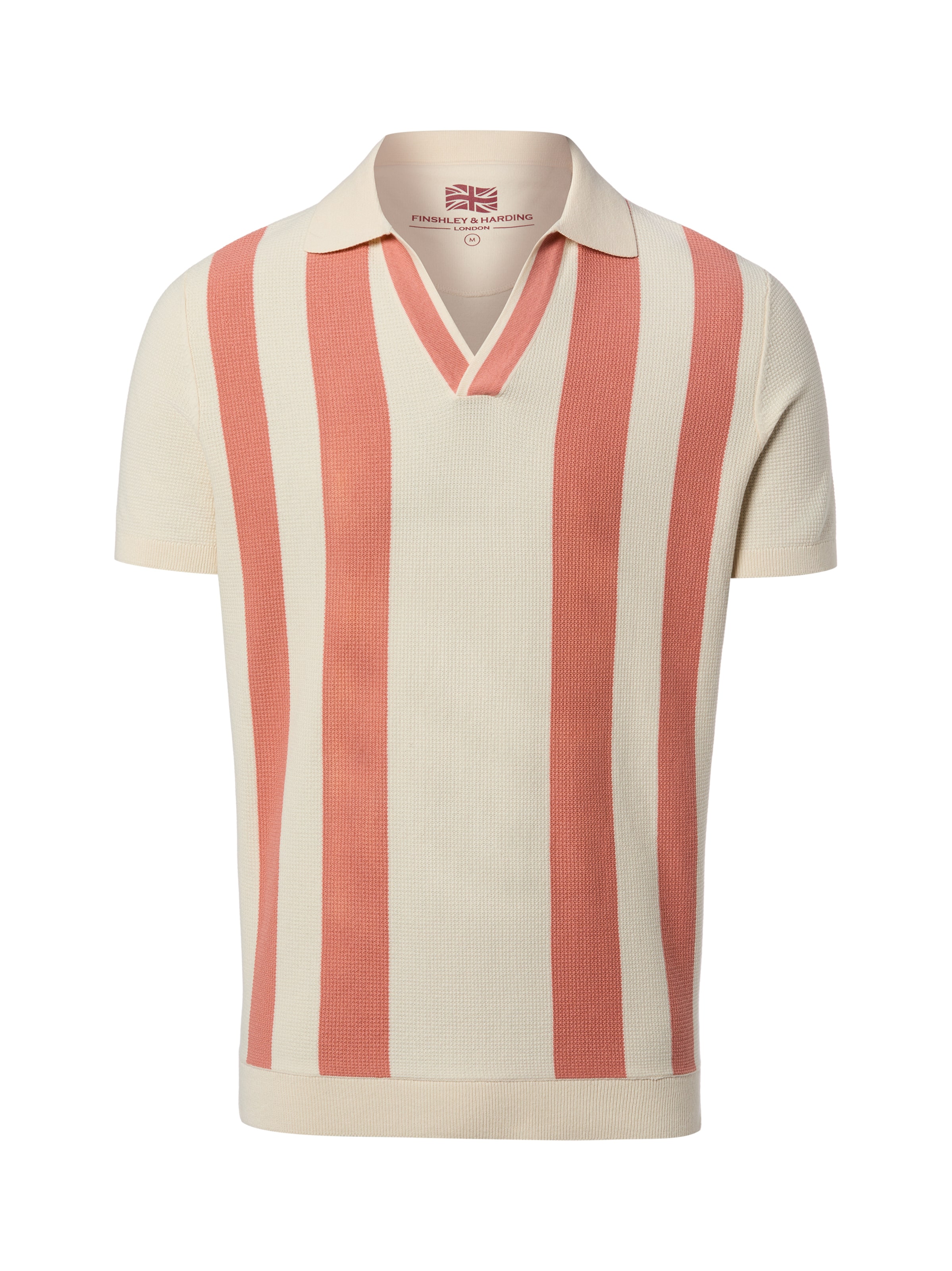 T-Shirt Finshley & Harding London en beige : devant