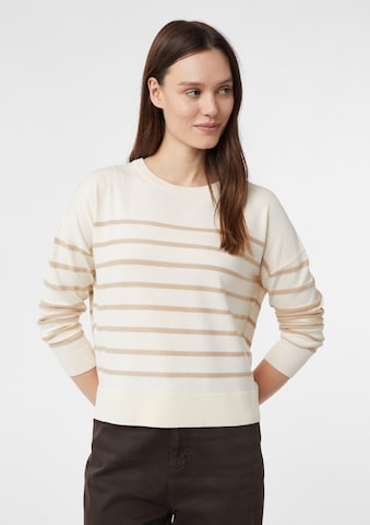 Pull-over COMMA en beige : devant