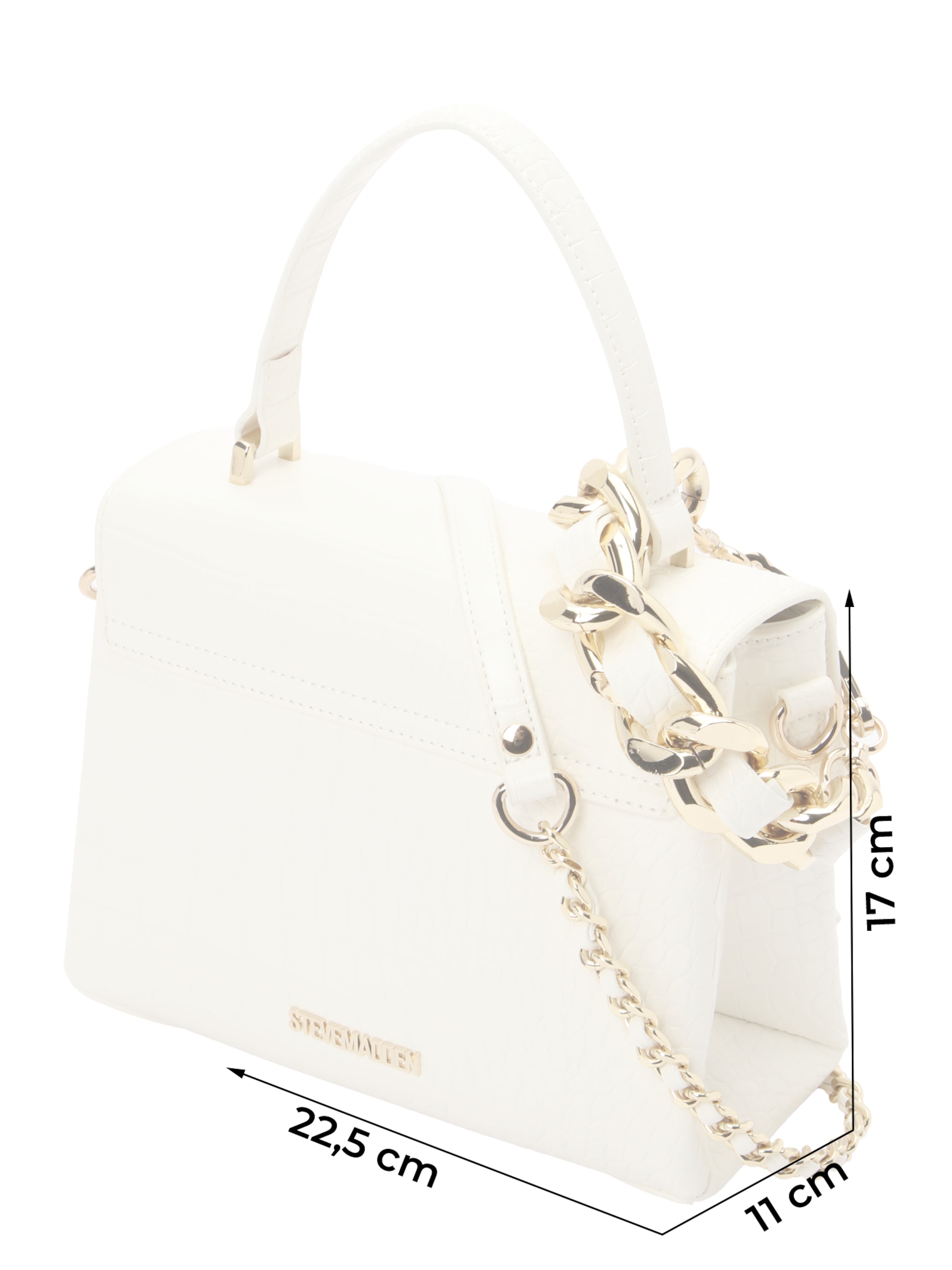 STEVE MADDEN Τσάντα χειρός 'Bworshc' σε λευκό