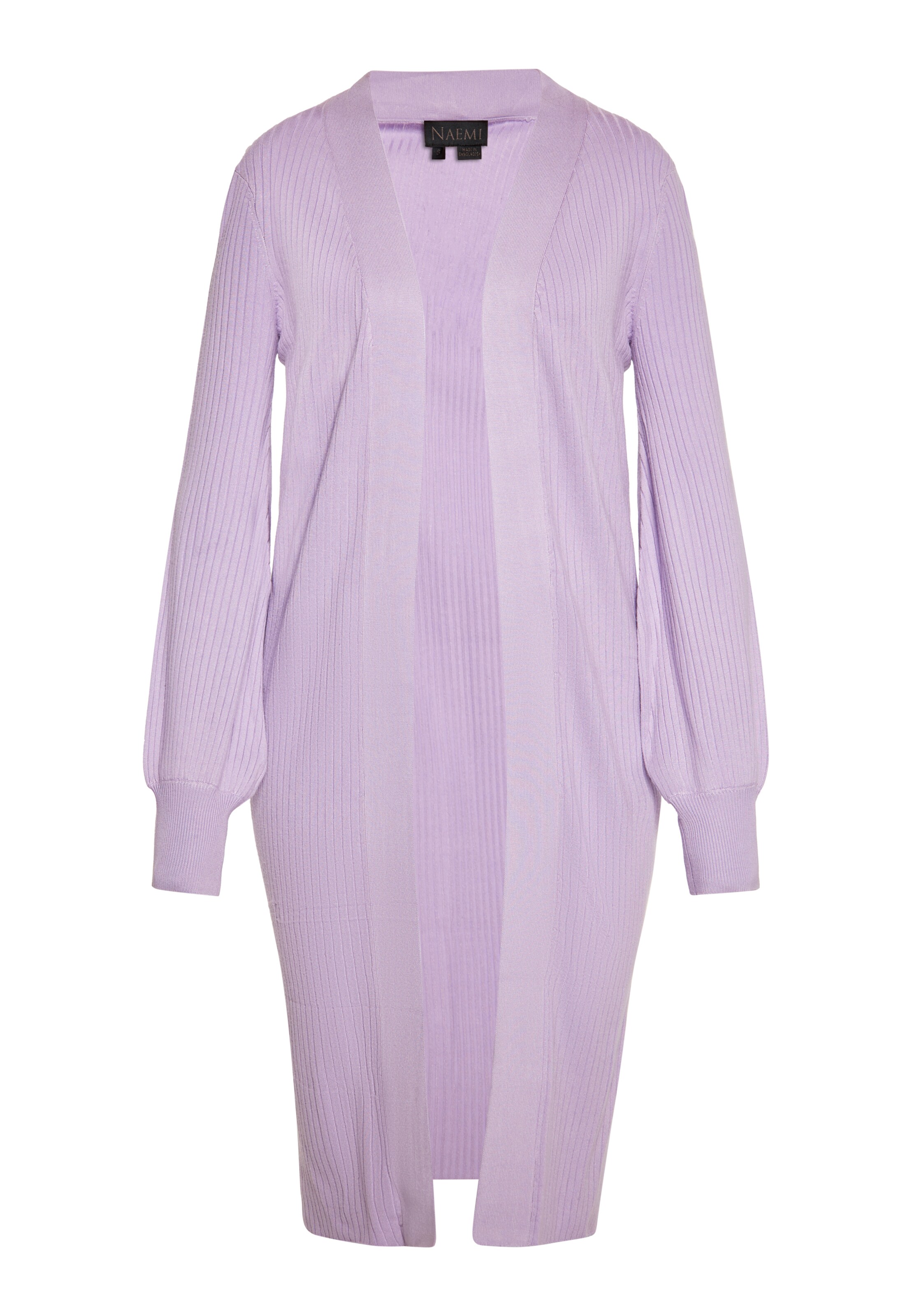 NAEMI Вязаная кофта в Лиловый: спереди