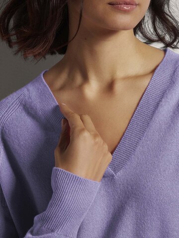 Pull-over MADELEINE en violet