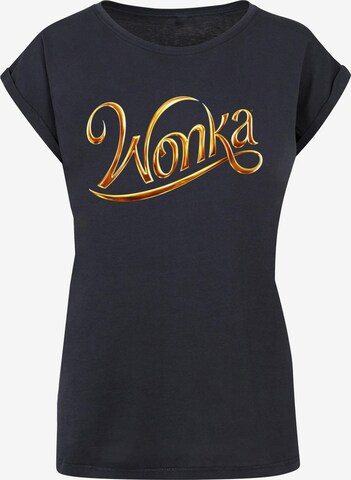 ABSOLUTE CULT T-Shirt 'Wonka' in Blau: predná strana