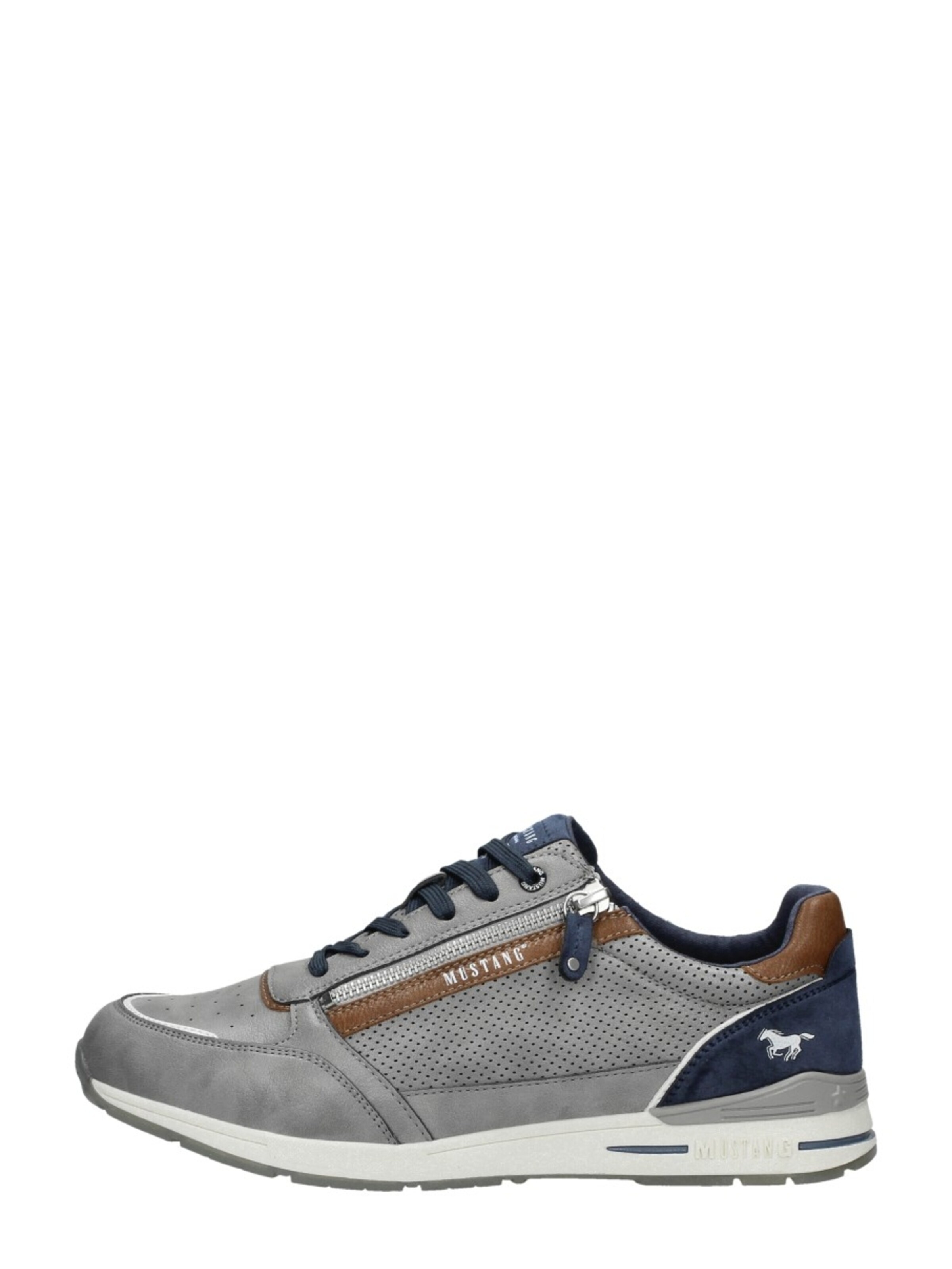 MUSTANG Sneaker low 'Sneakers Laag'‌‌‌‌‌‌‌‌‌‌ in Grau: Vorderseite