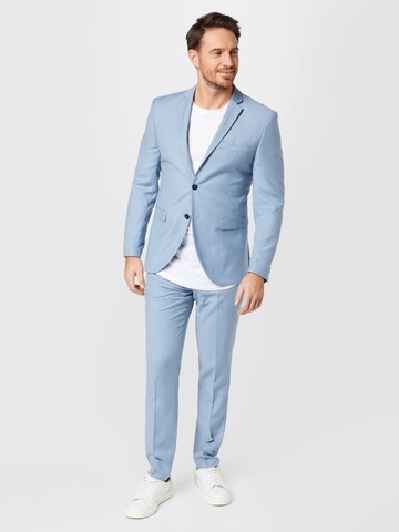 JACK & JONES Slim fit Suit 'Solaris' in Blue: front