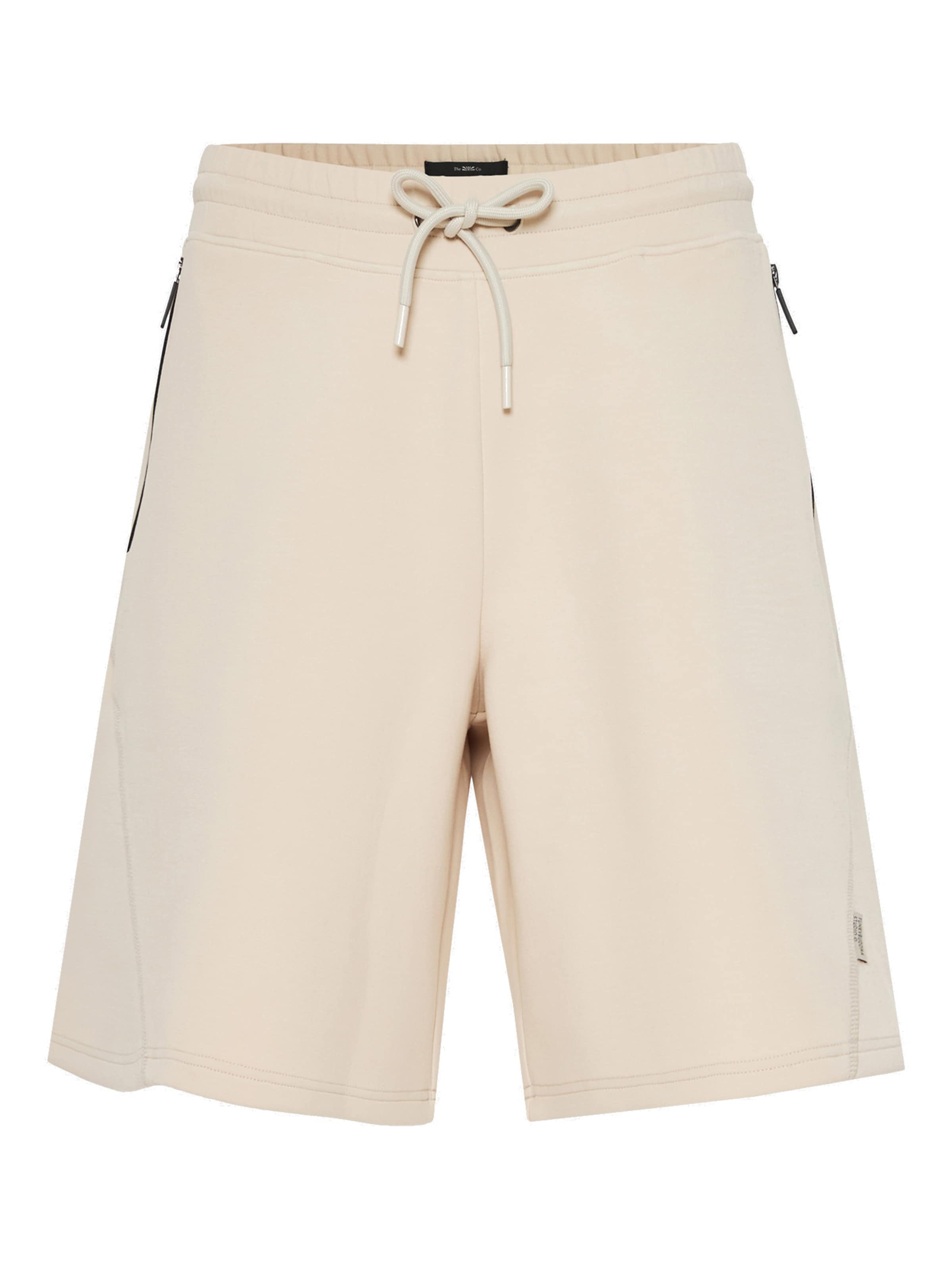 Funky Buddha Regular Broek in Beige: voorkant