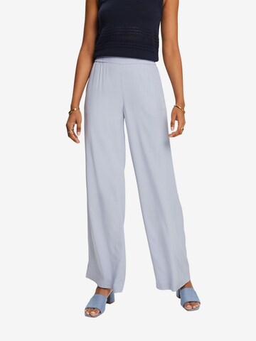 ESPRIT Wide leg Broek in Lila: voorkant