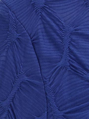 Pieces Tall - Camisa 'LOLA' em azul