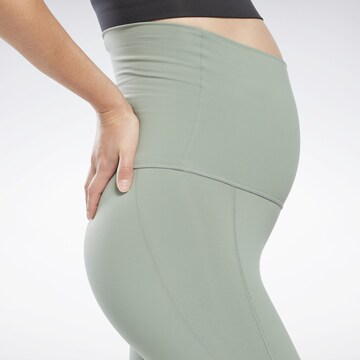 Reebok Skinny Sportbroek in Groen